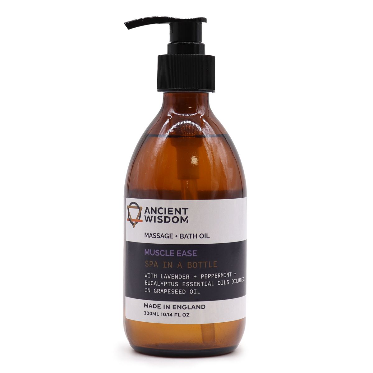 Óleo de massagem e banho de aromaterapia - Alívio muscular 300 ml