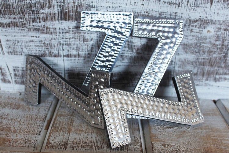 Petites Lettres en Aluminium - Z