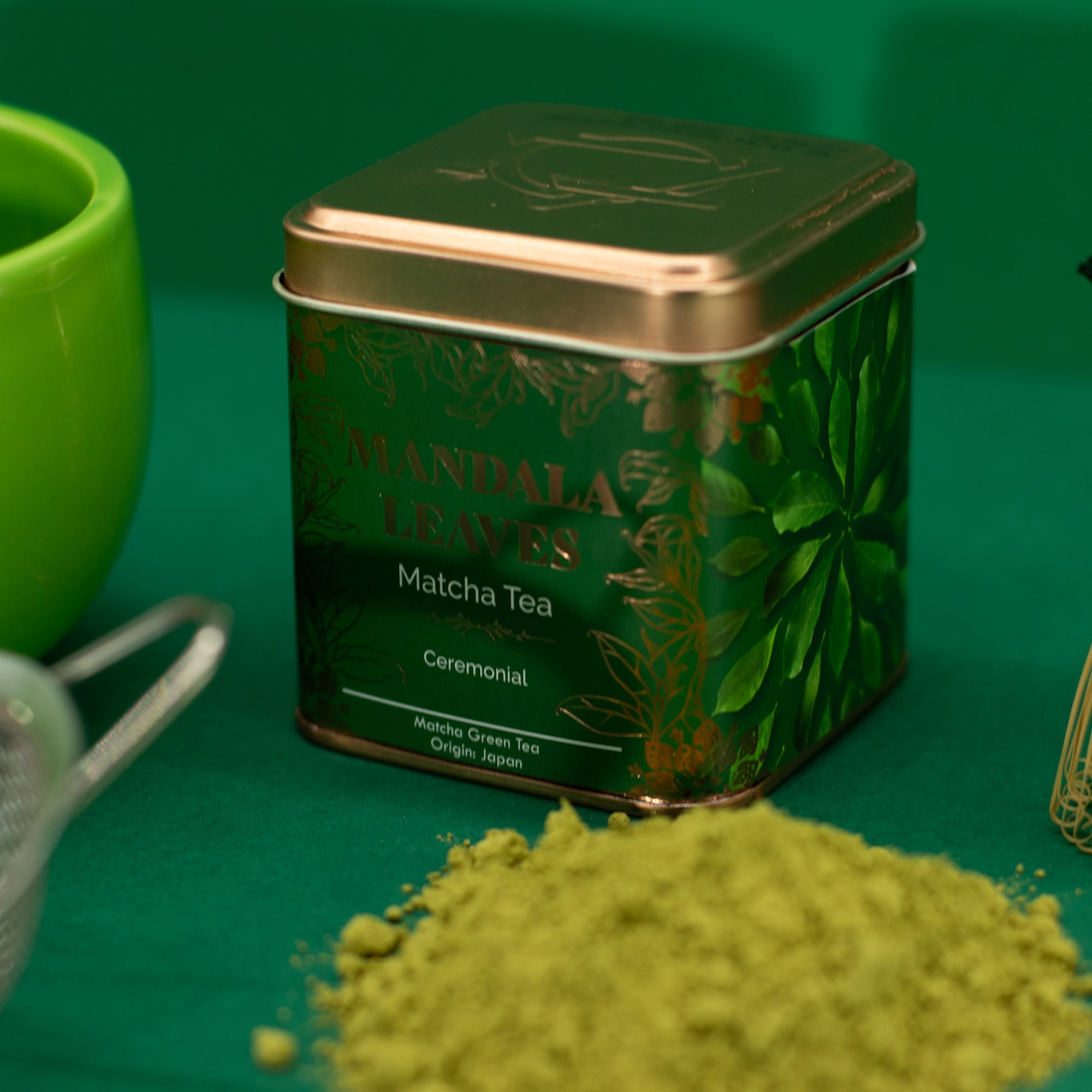 Latas 50g Matcha Orgânico Ceremonial