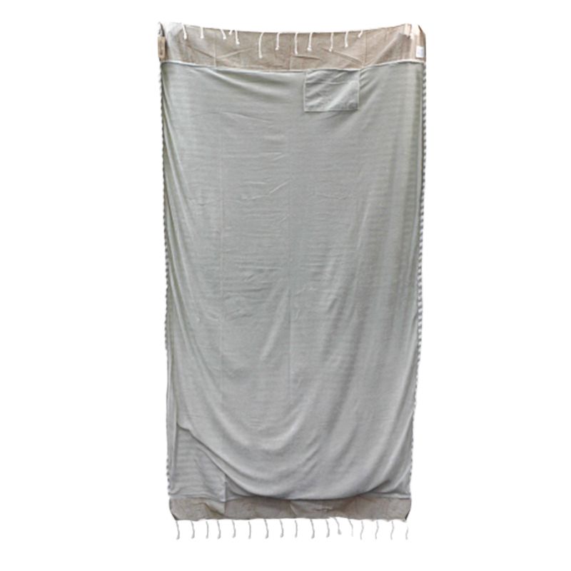 Toalla de Algodón Pario - 100x180 cm - Arena Cálido