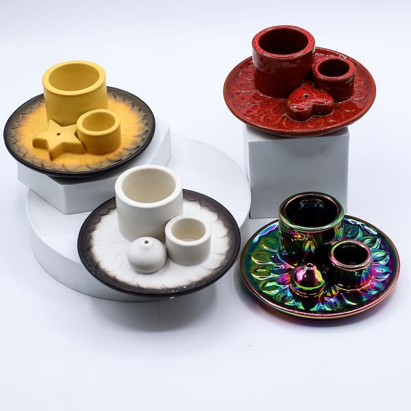 Soporte de Cerámica para Palo Santo y Atados de Salvia