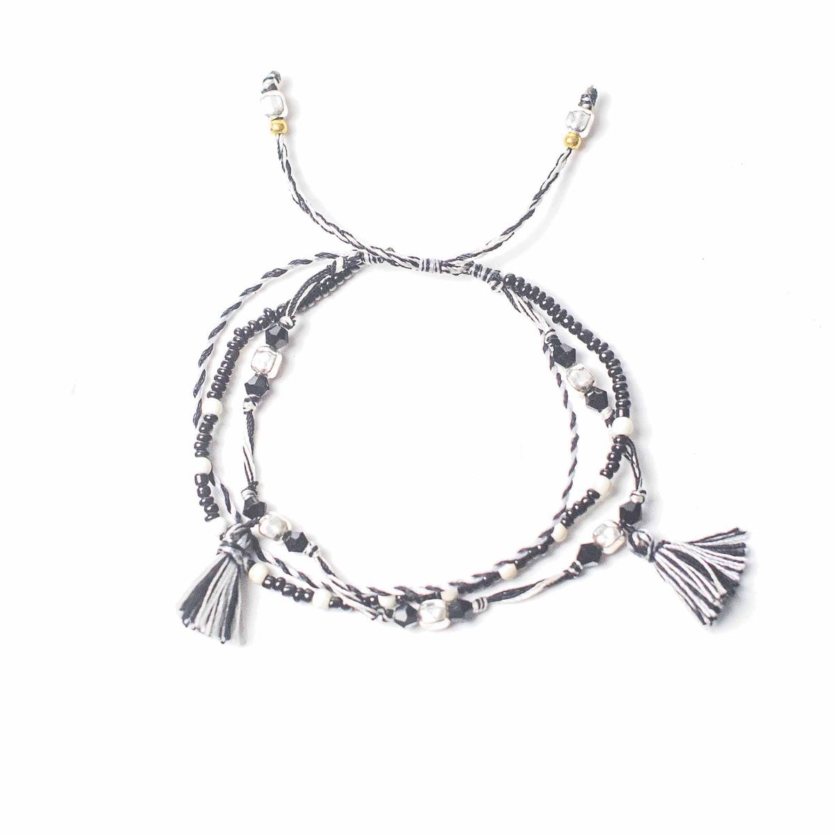 Pulseira de cordão do templo - Equilíbrio da natureza