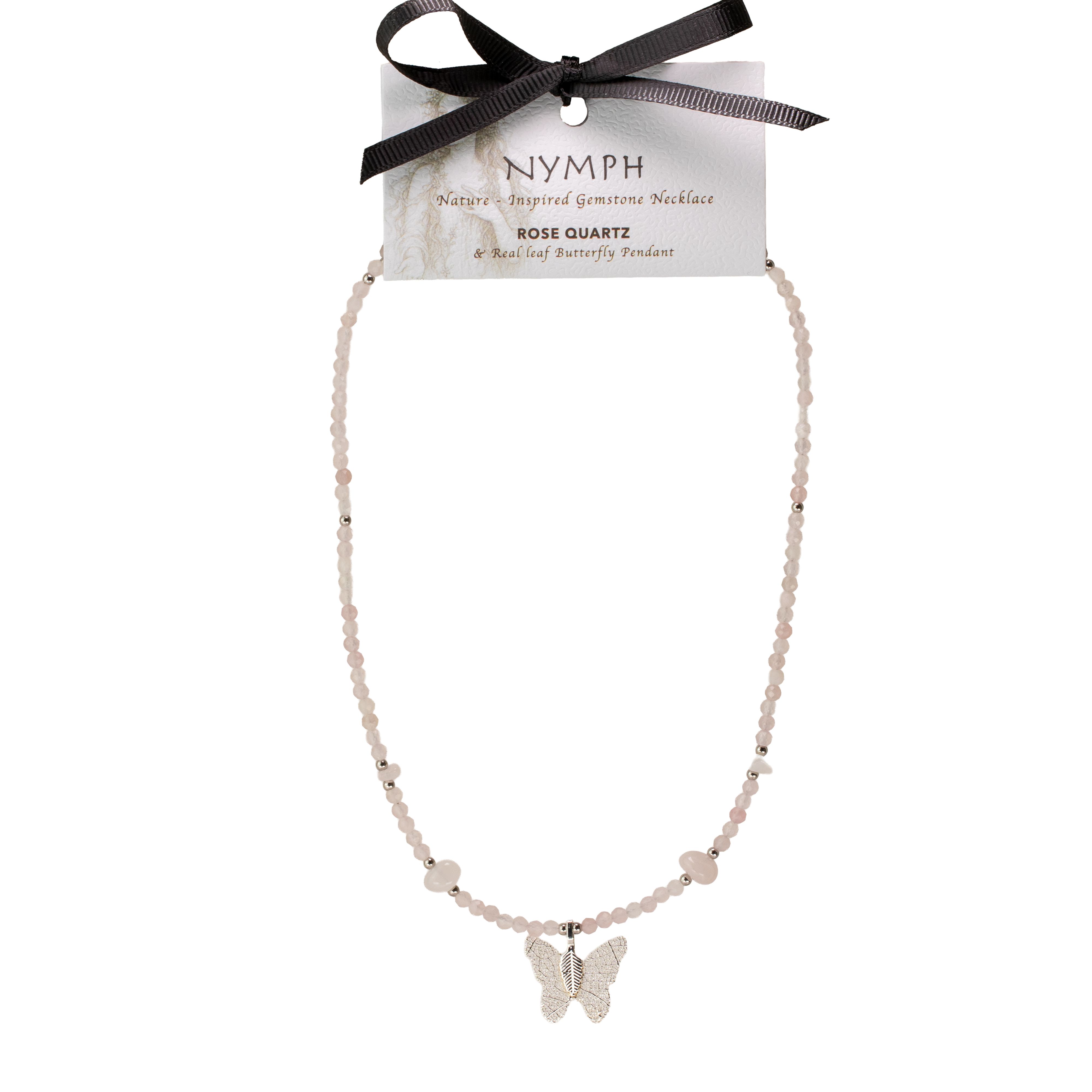 Nymph Spirit Gemstone Necklace Set - Love & Flame