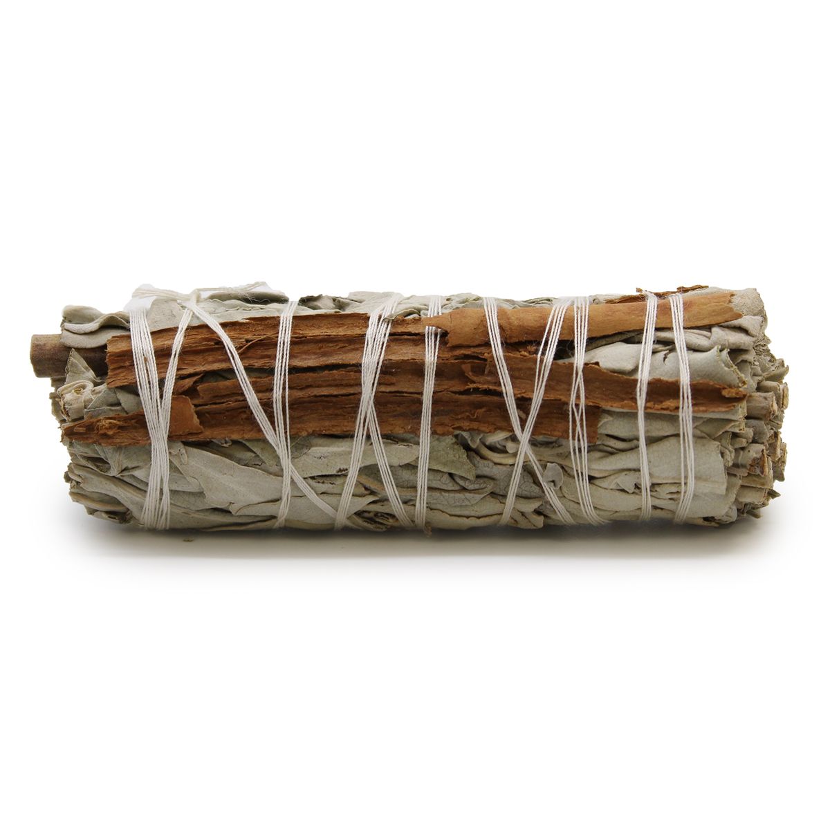 Ramo de ervas - Sálvia branca e canela, 10 cm