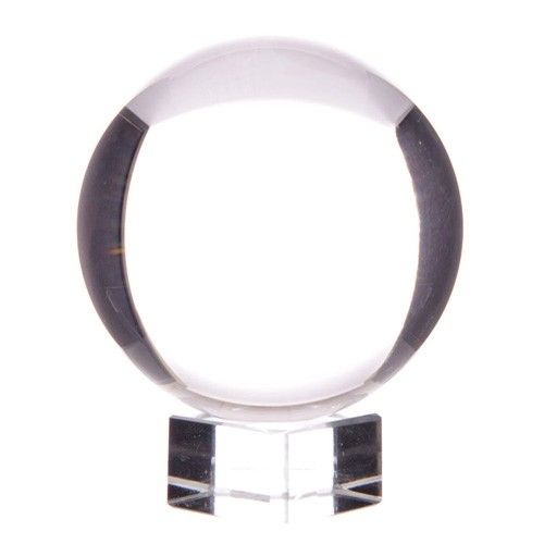 Esfera de cristal com suporte 130 mm