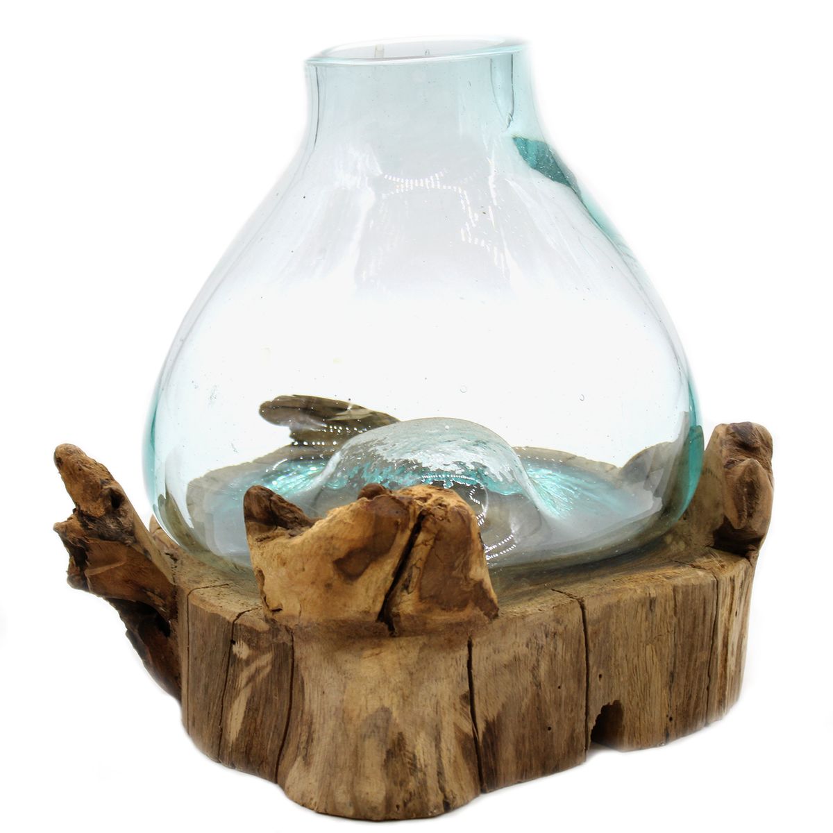 Aquário grande de vidro fundido - 32 cm