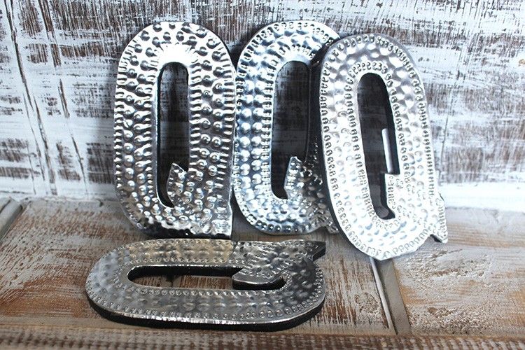 Petites Lettres en Aluminium - Q