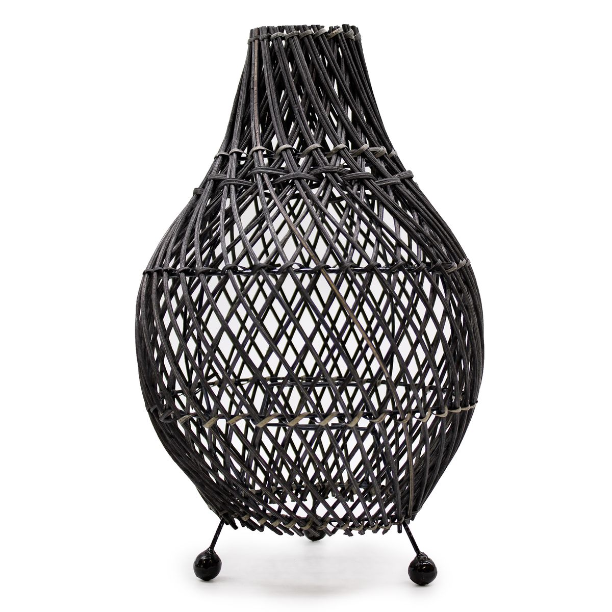 Lâmpada de mesa de Mimbre