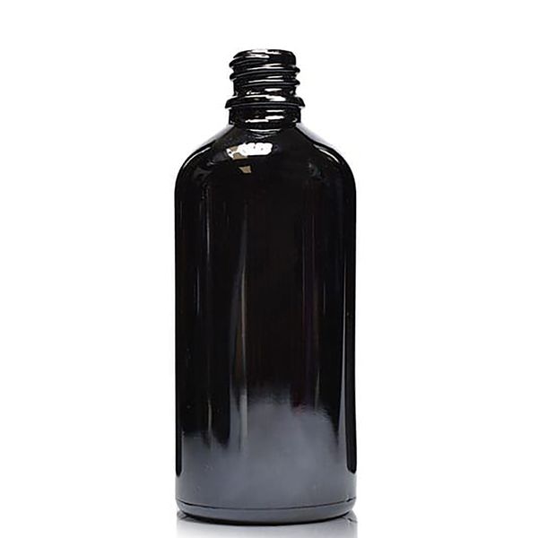 Crna Staklena Bočica 100ml - Bez Čepa