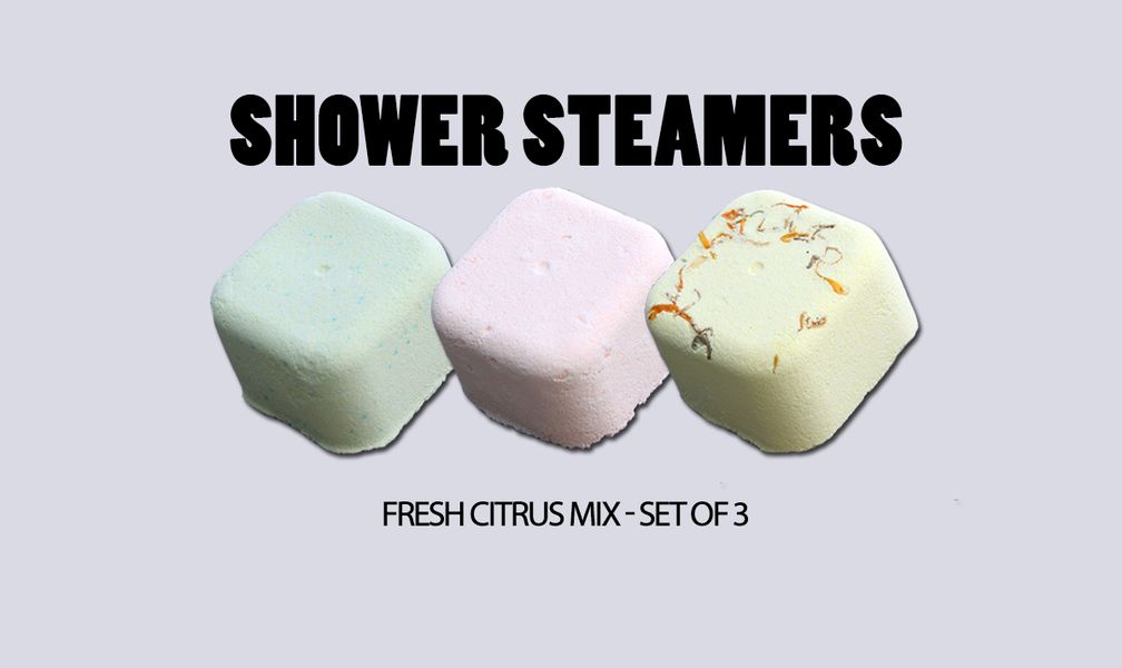 Shower Steamer Set (80g) - Fresh Citrus Mix
