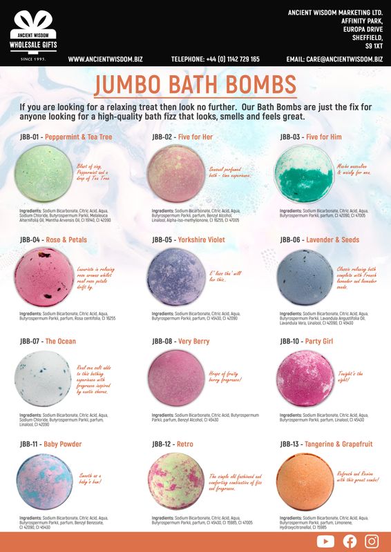 Jumbo Bath Bombs Starter & Stand