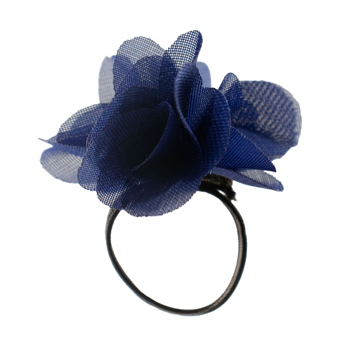 Anéis difusores de chiffon com fragrância - Azul marinho