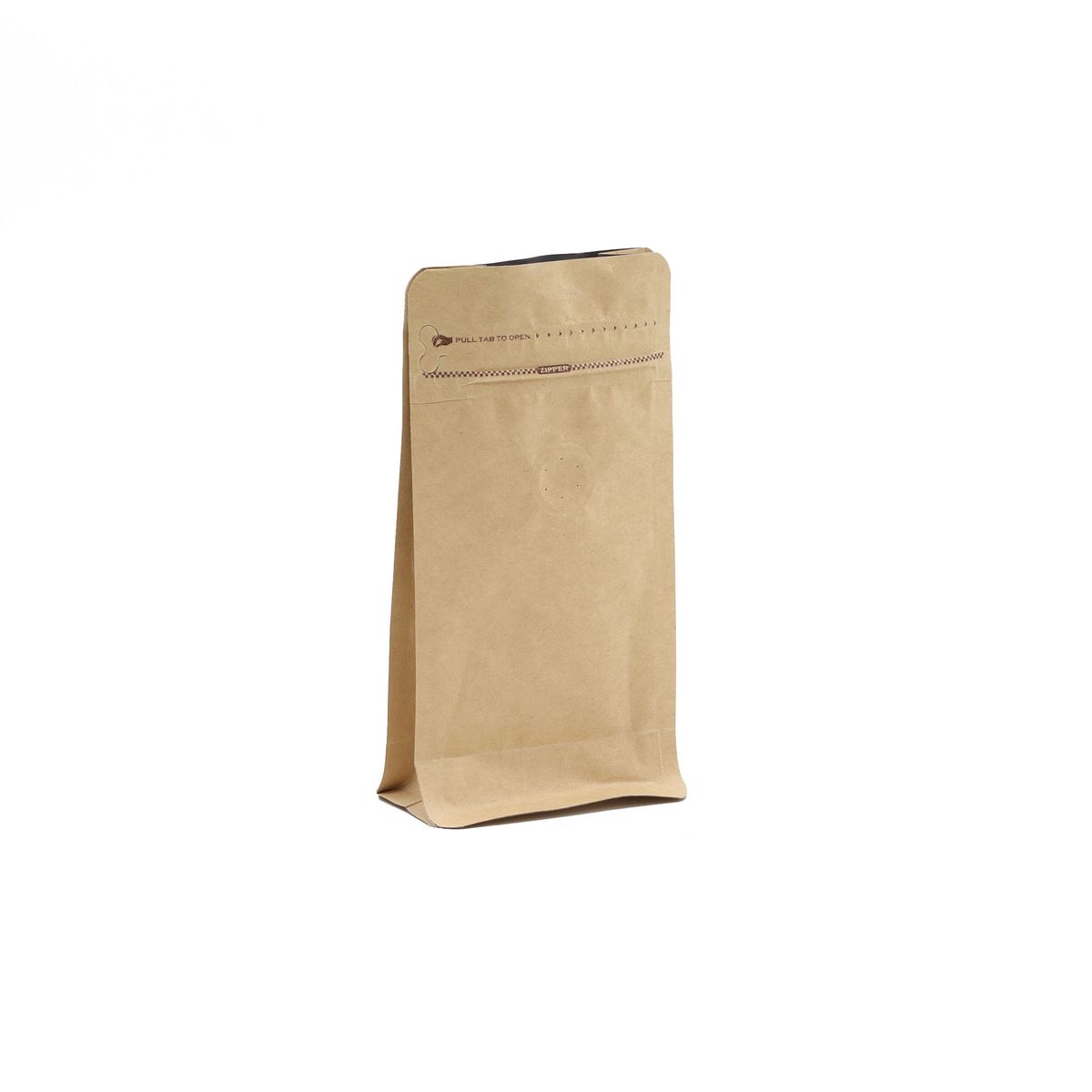 Saco de café pequeno com saída de aroma - 9x18 cm (125 g)