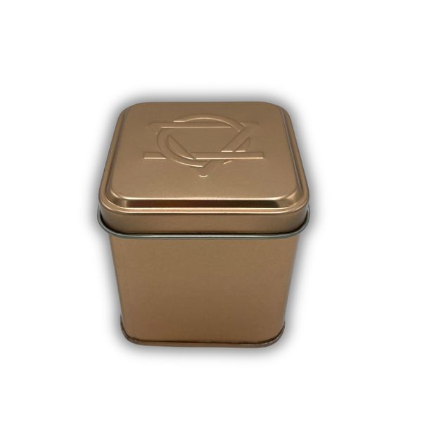 6.5x6.5x7cm Square Tin with Lids