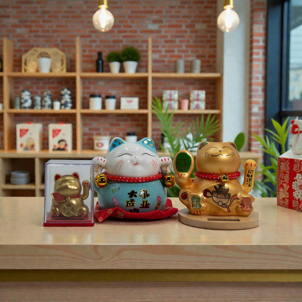 Gatos Chineses de Boa Sorte