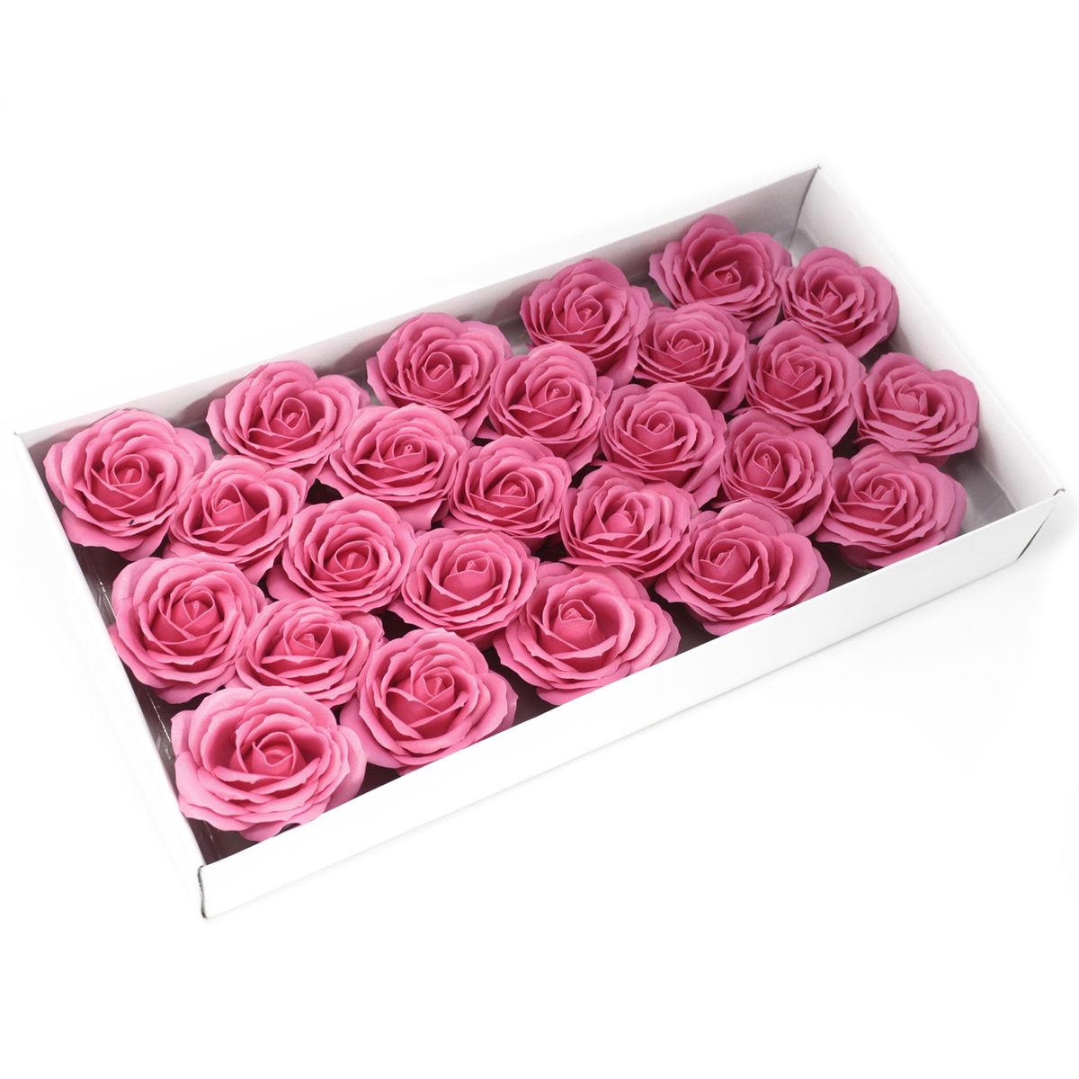 Flor decorativa grande para trabalhos manuais - rosa