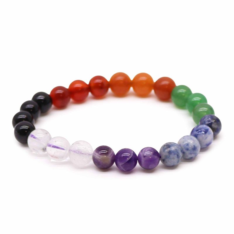 Bracelet de puissance - Pierres des chakras
