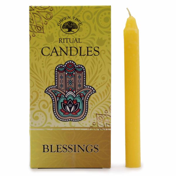 Conjunto de 10 velas mágicas - bênçãos