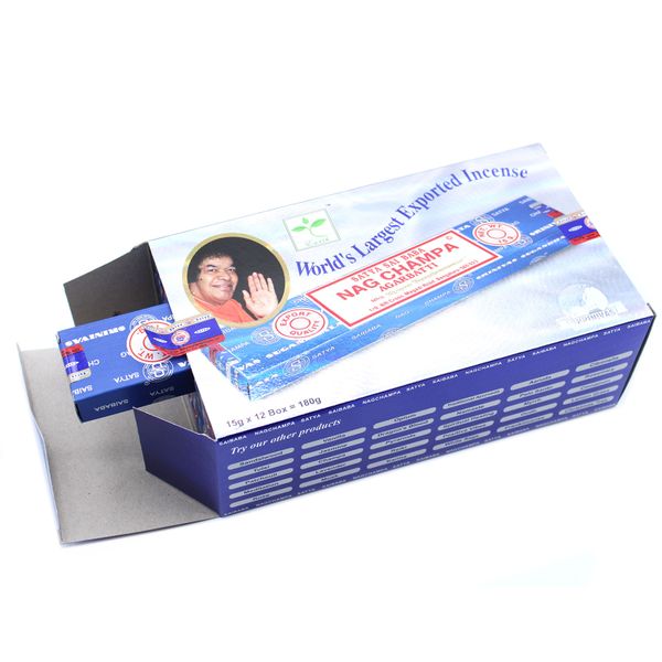 Опаковки с Ароматни Пръчици Nag Champa - 15гр Пакети