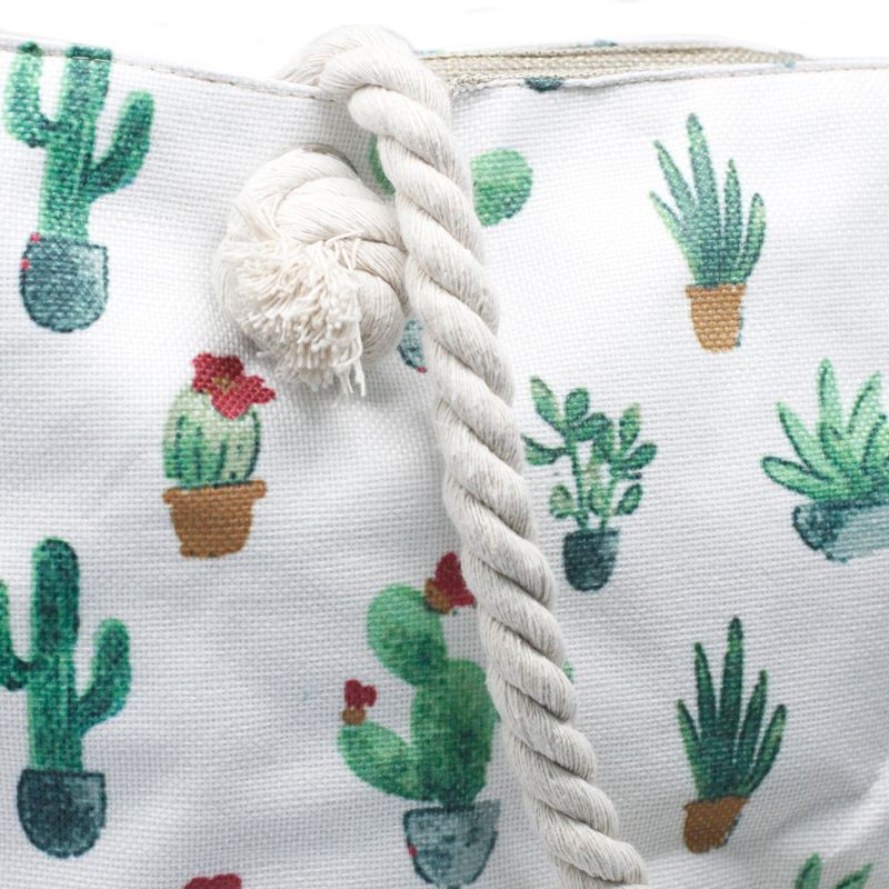 Sac Classique à Corde - Mini Cactus