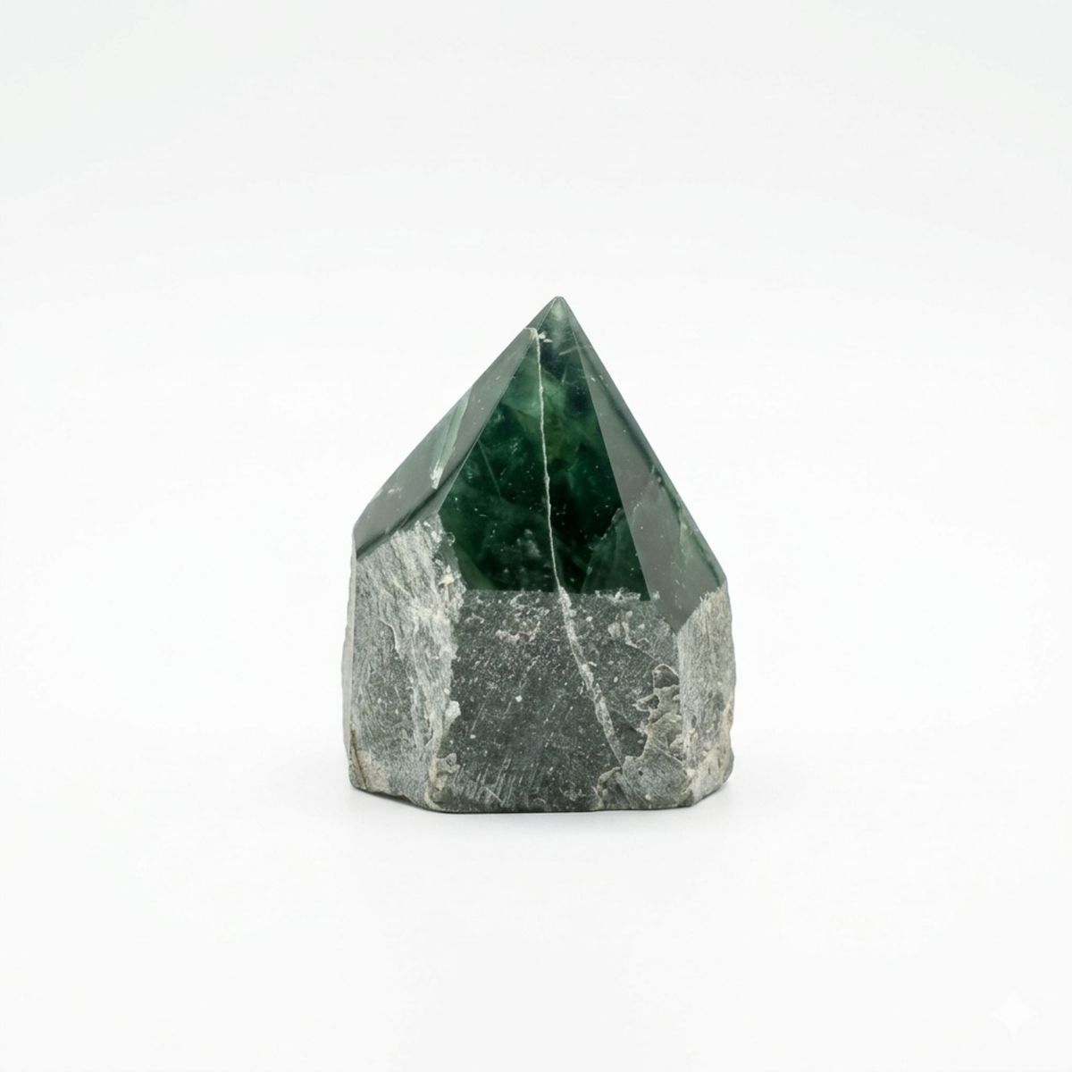 Pontas polidas de pedras preciosas - aventurina verde (aprox. 5-6 peças)