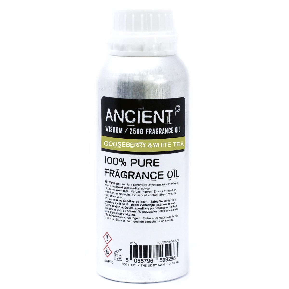 Óleos perfumados 250 g - Groselha e chá branco