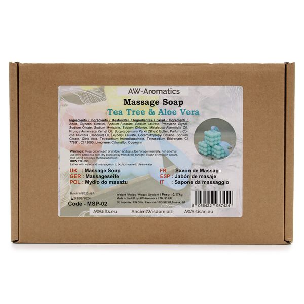 Savons de Massage - Arbre à Thé & Aloe Vera