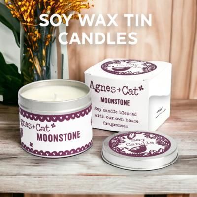 Wholesale Soy Wax Candles in 200ml Tins | Agnes and Cat