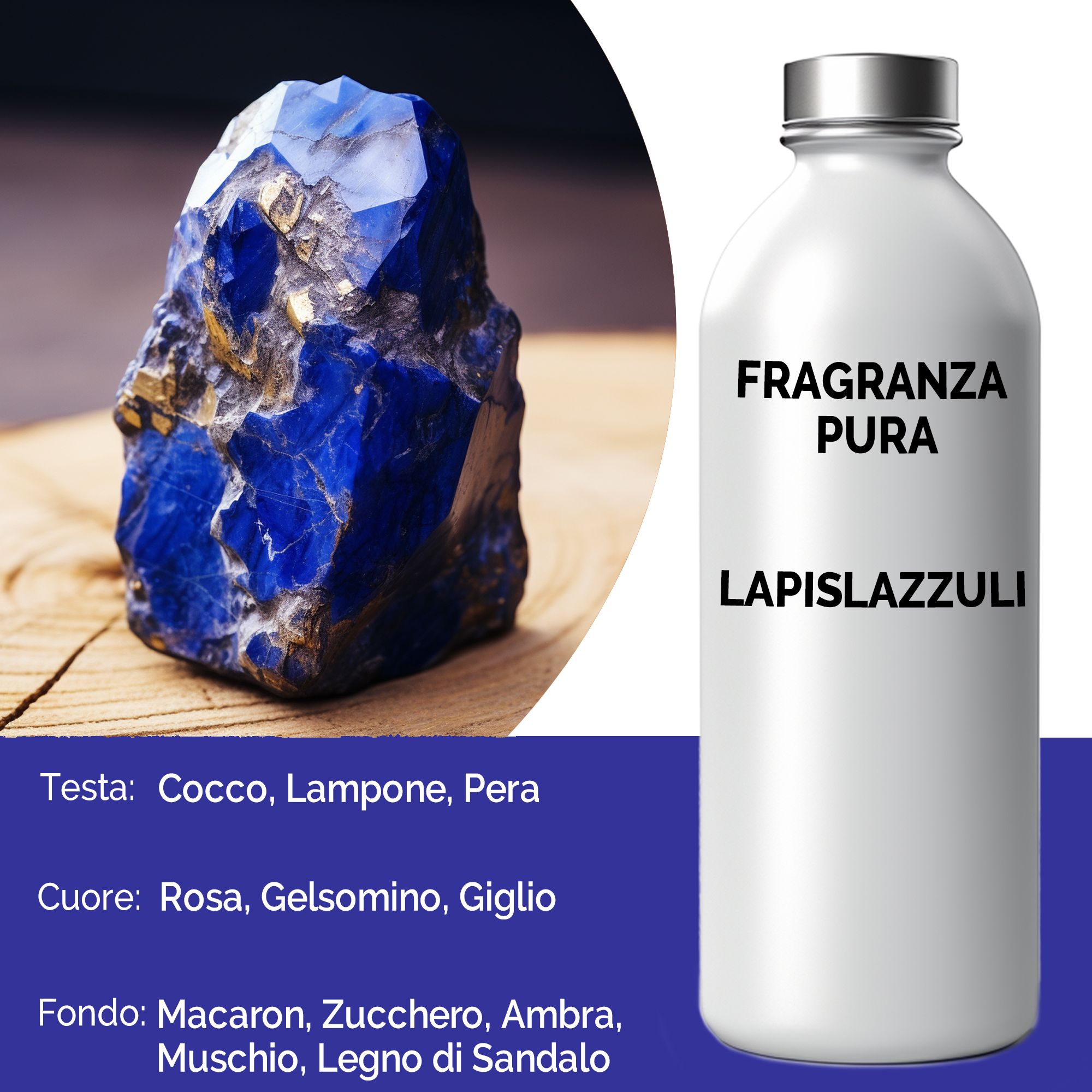 Fragranza Pura 500g - Lapislazzuli