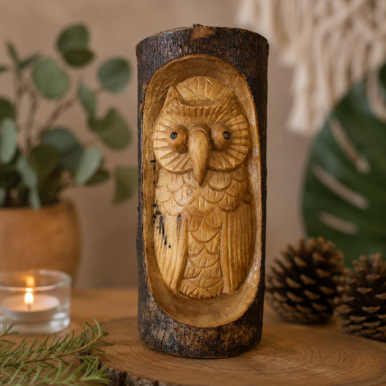 Tree Trunk Carvings