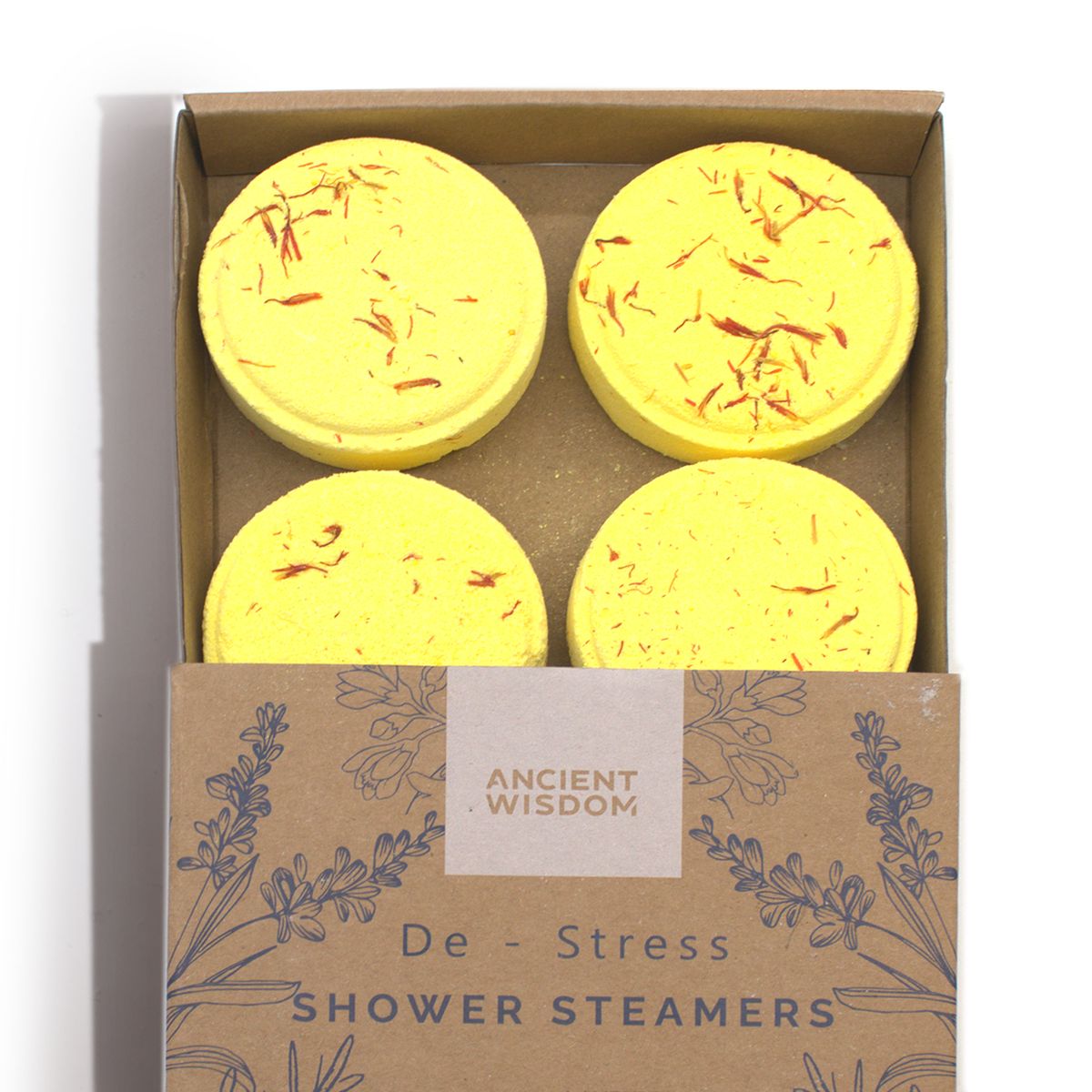 Pastilhas de Banho Zen - Quarteto de Bem-Estar Terapêutico - Anti-stress (Amarelo)