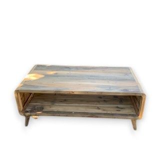 Large Wooden Coffee Table