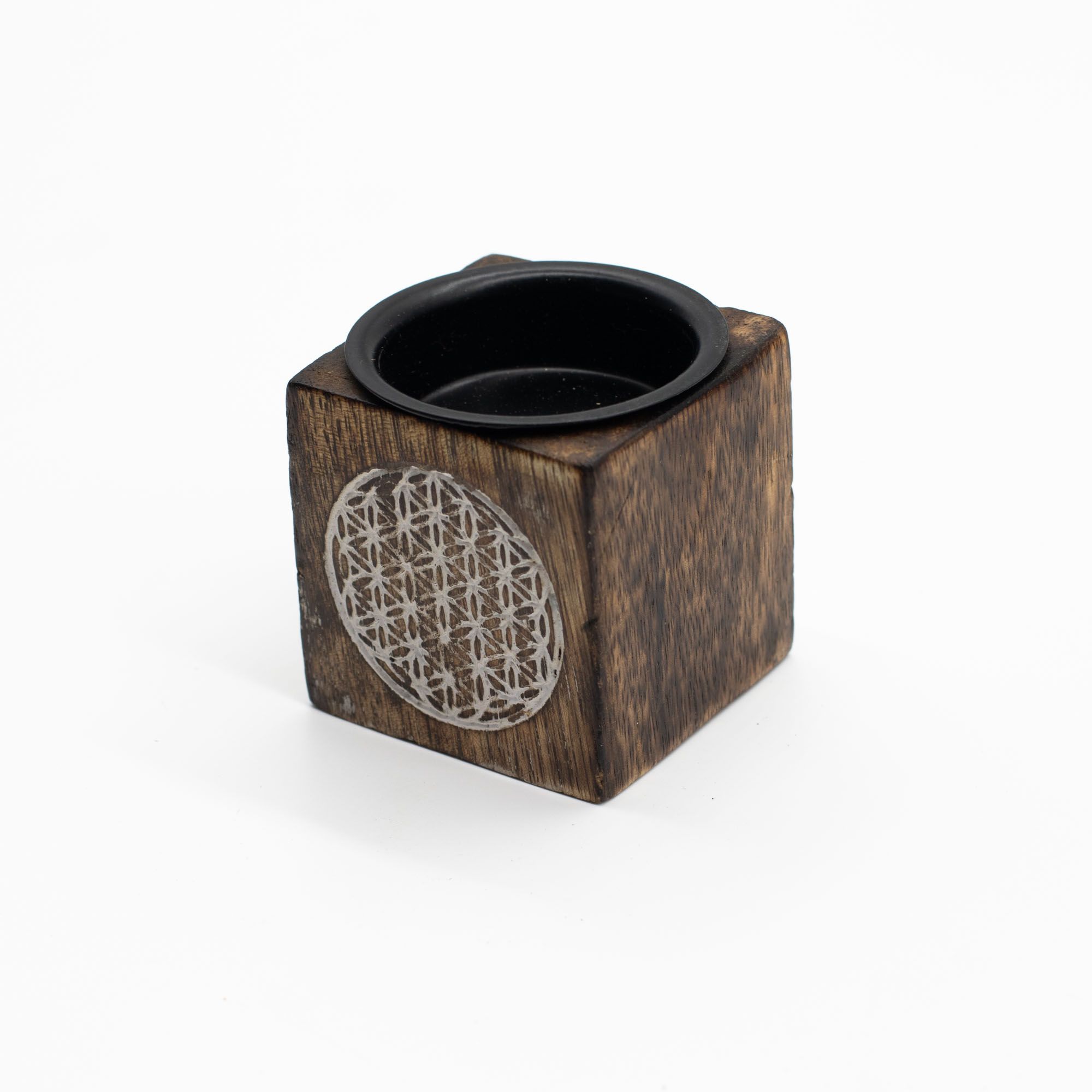 Suporte Multifuncional em Forma de Cubo - 5x5x5cm - Seleção Esotérica