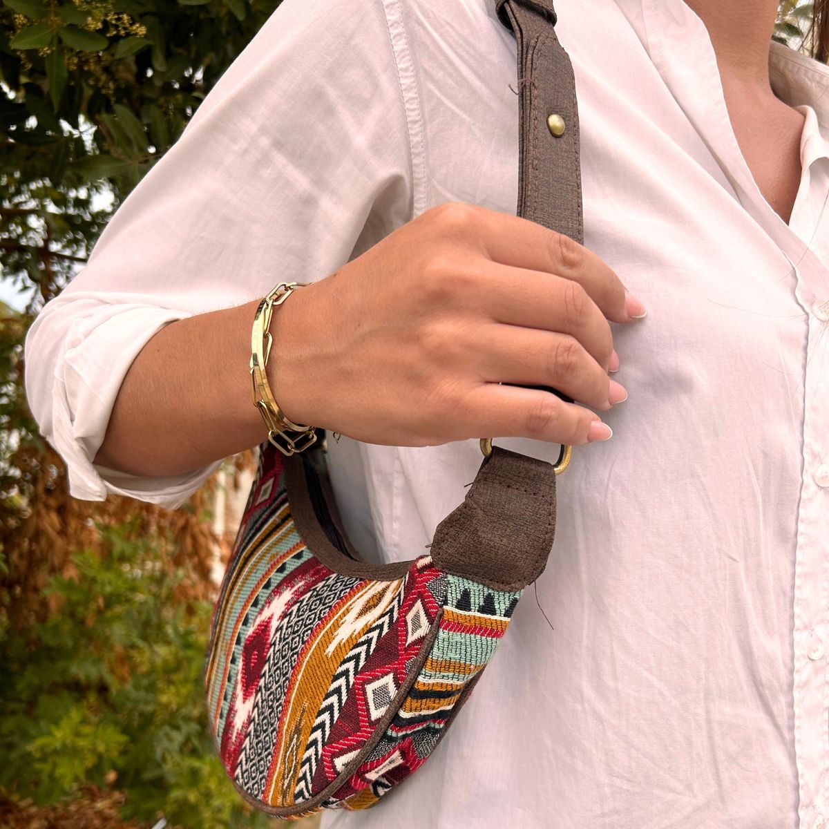 Bolsos Jacquard Hobo