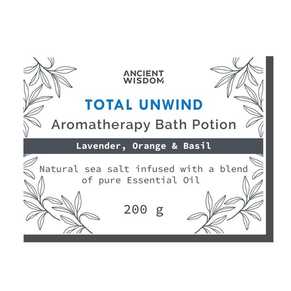 Bag Labels for Total Unwind (4 sheets of 18)