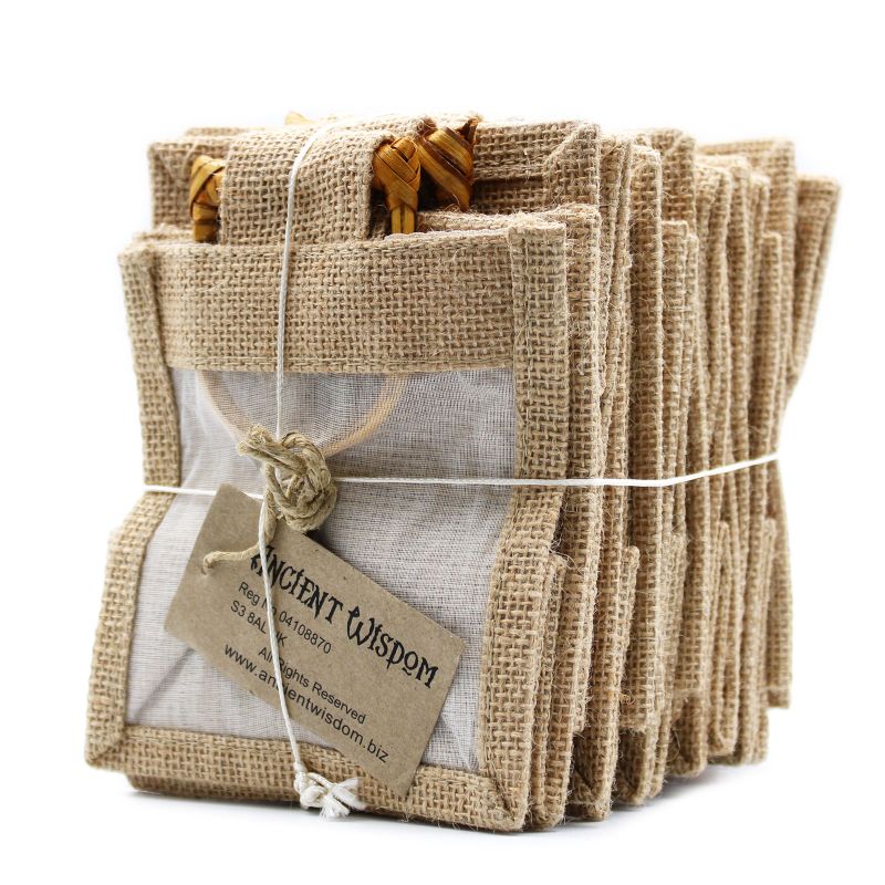 Paniers en Jute et Coton - 1 Fenêtre - Naturel