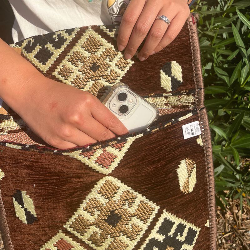 Sac Kilim - Chocolat