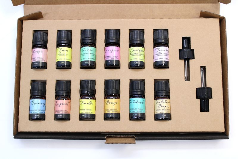 Set Aromathérapie Huiles Essentielles - Le Top 12