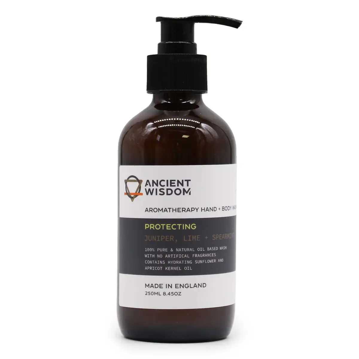 Juniper, Lime & Spearmint Hand & Body Wash 250ml — Body · GlowDuty apothecary