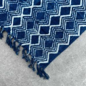 Manta Indigo Hecho a Mano
