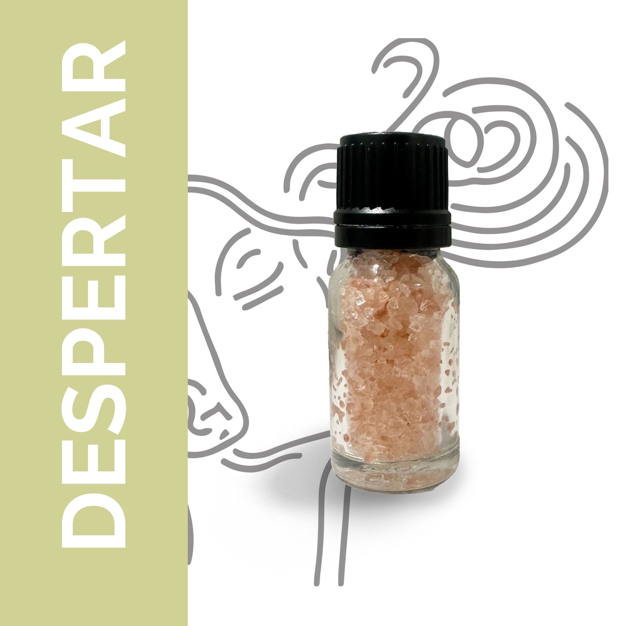 Sal aromatica de aromaterapia - Despertar - Sin etiqueta
