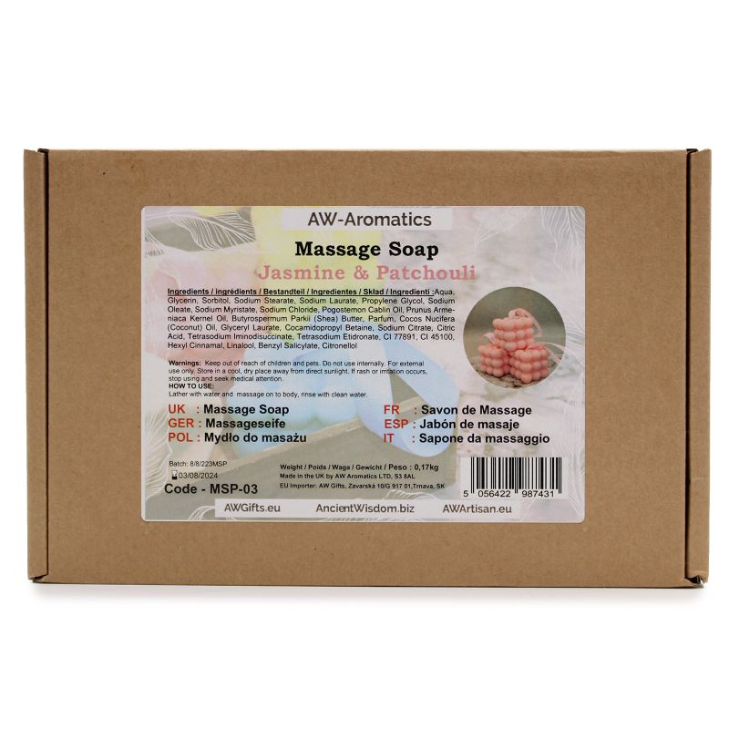 Savons de Massage - Jasmin & Patchouli