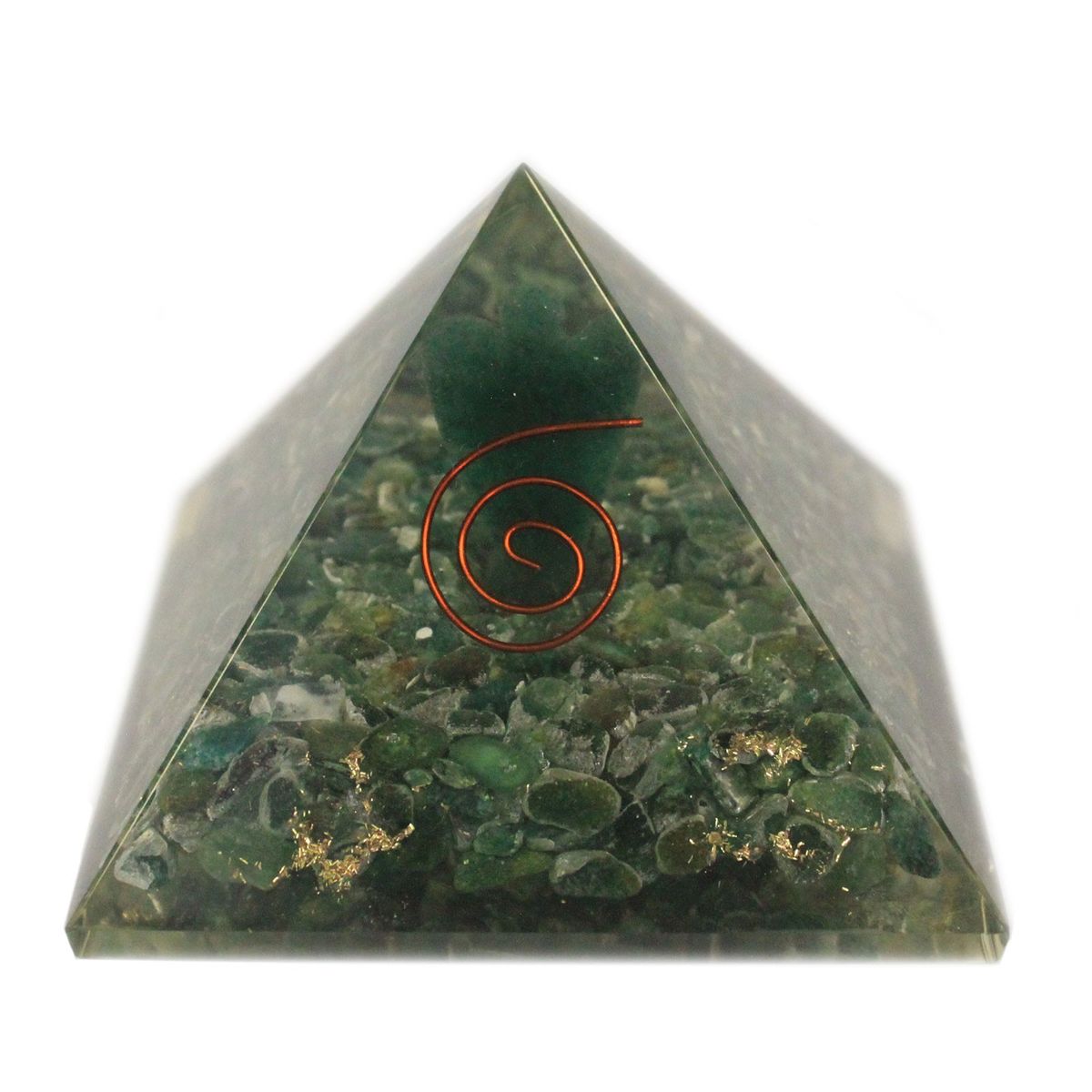 Piramide de Orgonite Grande 70 mm - Anjo