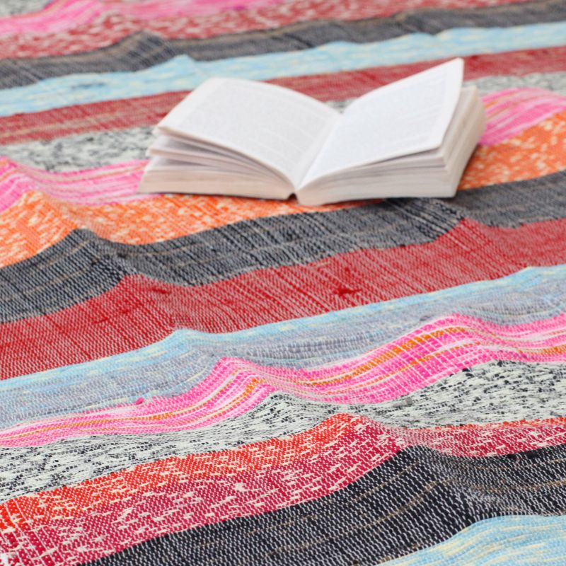 Luksuzni Ručno Tkani Tepih - Prirodna - 150 x 90 cm