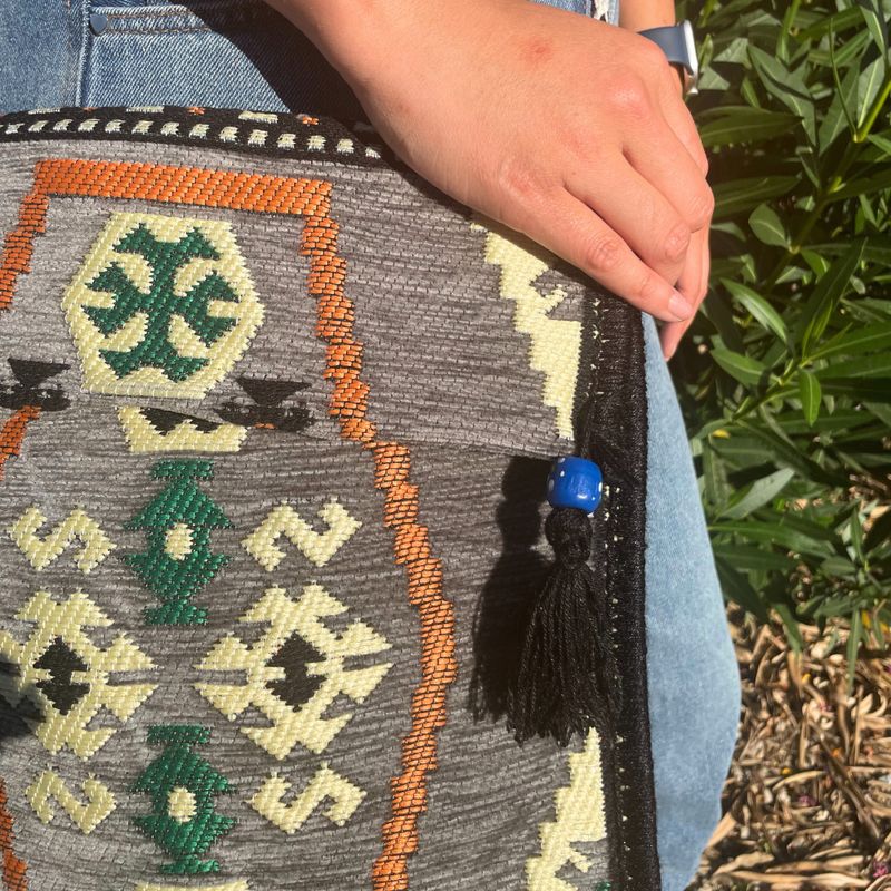 Sac Kilim - Gris
