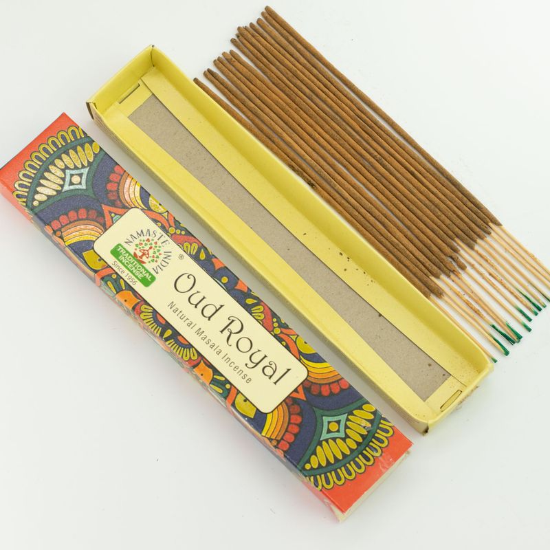 Namaste Mandala Masala Rökelse - Startpaket 2 (6x8 Dofter)