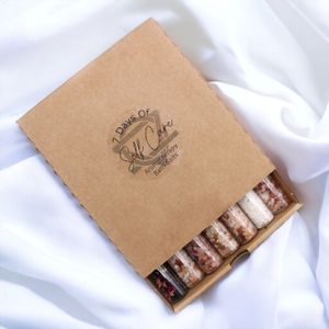 Sais de banho em frascos