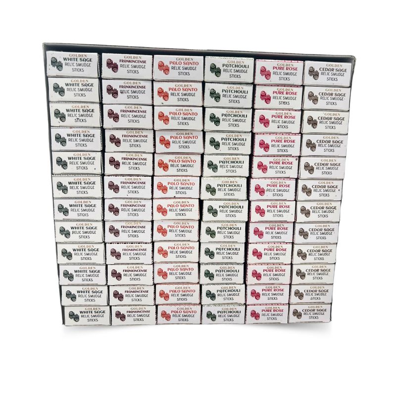 30g Golden Pryskyřičné Vonné Tyčinky Display Set