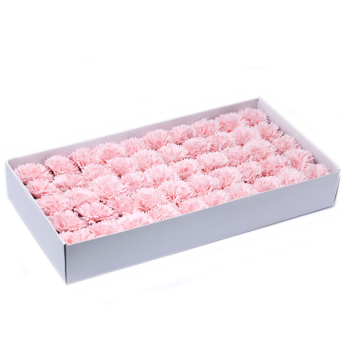 Flor de Sabão Artesanato - cravos - rosa