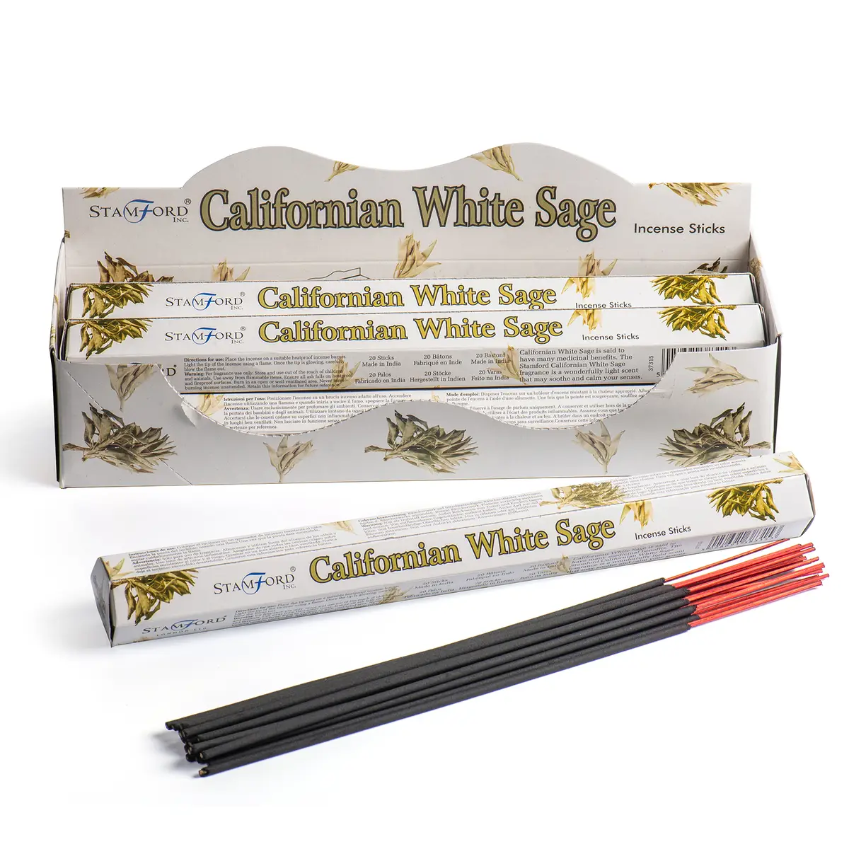 Californian White Sage Premium Incense — Incense · GlowDuty apothecary